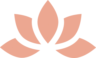 Icône lotus identité visuelle Le Comptoir Massieux