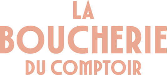 Logo typographique La Boucherie du Comptoir à Massieux