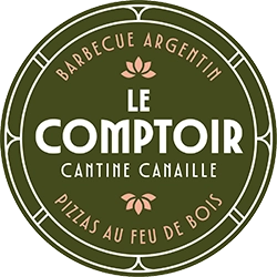 Logo Le Comptoir Massieux barbecue argentin et feu de bois